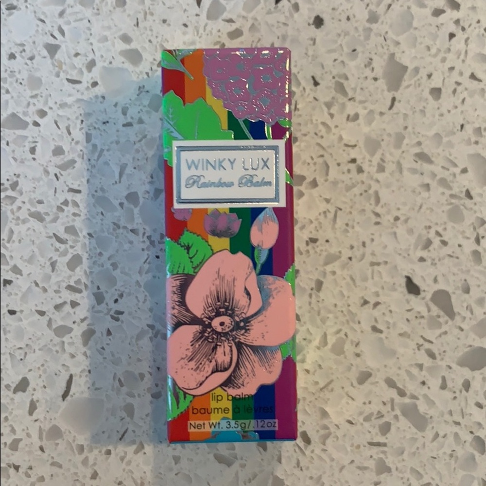 Winky lux rainbow lip balm
